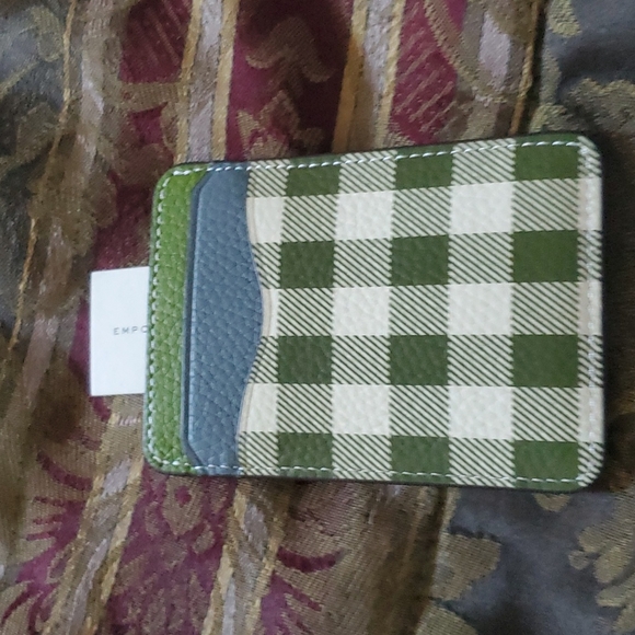 Tory burch Hp gorgeous cred card leather cash holder tagged bagged wrapped new - Picture 3 of 5